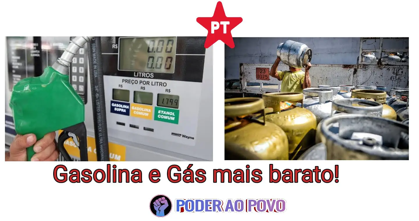 Projeto do PT que promete gasolina a R$ 5 e gás a R$ 65 avança no Senado; conheça