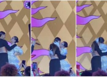 GKAY E BOCA ROSA SE BEIJAM DURANTE MTV MIAW