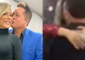 VÍDEO: Flagra de Leonardo em clima de intimidade com fã viraliza: “Dá problema em casa”
