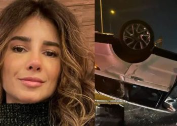 PAULA FERNANDES SOFRE ACIDENTE DE CARRO