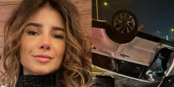 PAULA FERNANDES SOFRE ACIDENTE DE CARRO
