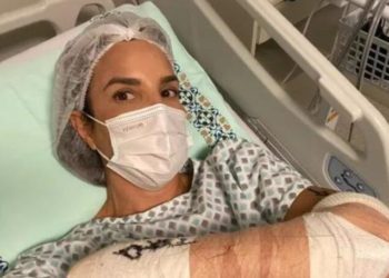 IVETE SANGALO PASSA POR CIRURGIA NO BRAÇO