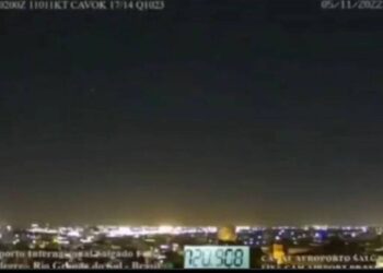 PILOTO DE AVIÃO AVISTA OVNIS EM PORTO ALEGRE DURANTE VOO