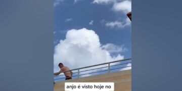 anjo aparece no ceu de brasilia