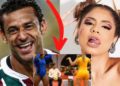 LEXA E FRED | EX JOGADOR FRED EVITA OLHAR PARA LEXA DURANTE DANÇA