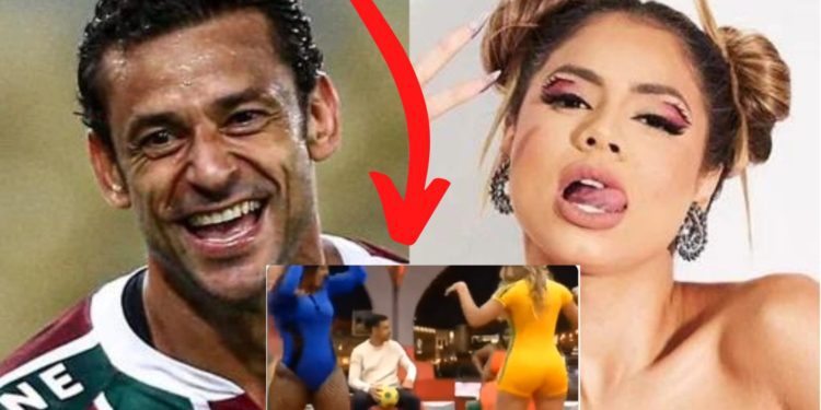 LEXA E FRED | EX JOGADOR FRED EVITA OLHAR PARA LEXA DURANTE DANÇA 1 LEXA E FRED | EX JOGADOR FRED EVITA OLHAR PARA LEXA DURANTE DANÇA