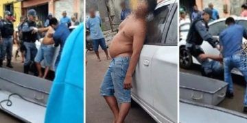 HOMEM É ENCONTRADO MORTO EM PÉ NO MARANHÃO