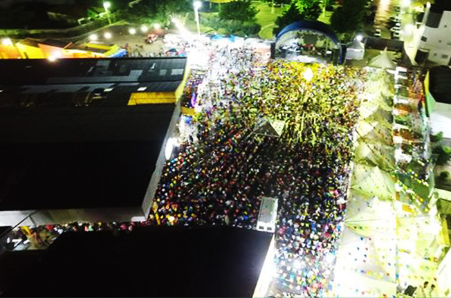 são joão no antigo Arraial da Serra