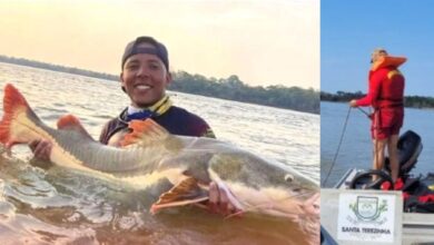 Jovem Morre Afogado no Rio Araguaia Após Ser Puxado por Peixe Durante Pescaria Allax Wanderley Melo, de apenas 23 anos, perdeu a vida de forma trágica na tarde de segunda feira (2810), em uma pes