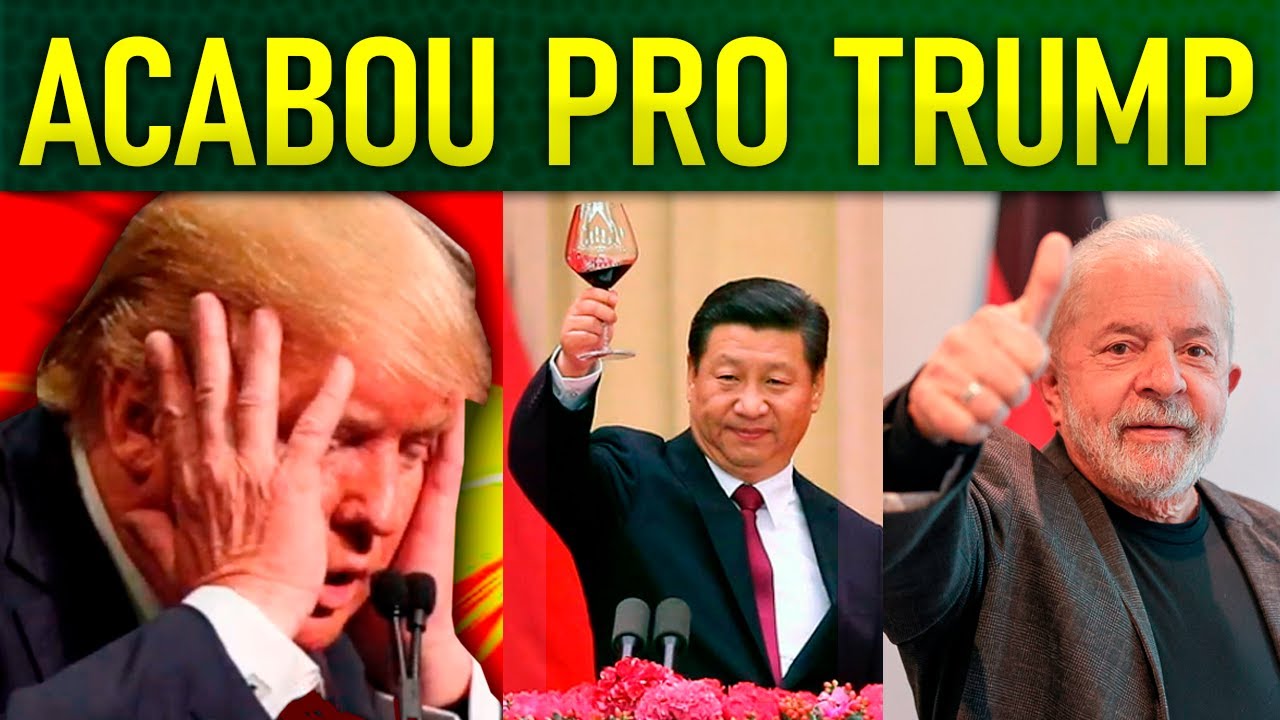 China aciona Lula pra ACABAR COM TRUMP e ESTRAÇALHA os EUA!!! Reunião do BRICS é decisiva!!