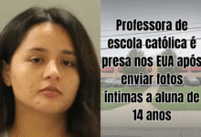 Professora de escola católica é presa nos EUA após enviar fotos íntimas a aluna de 14 anos