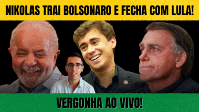 NlKOLAS TRAl BOLSONARO E FECHA COM LULA! MlNIONS SURTAM! TARCÍSIO PASSA VERGONHA AO VlVO!