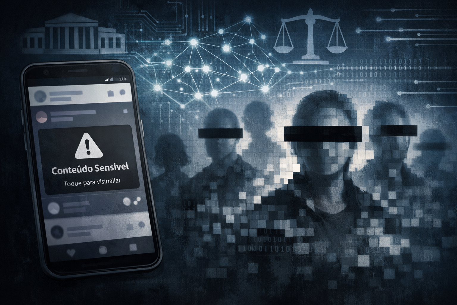 regulação IA imagens pornográficas redes sociais