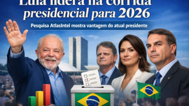 Lula lidera corrida presidencial - 2026