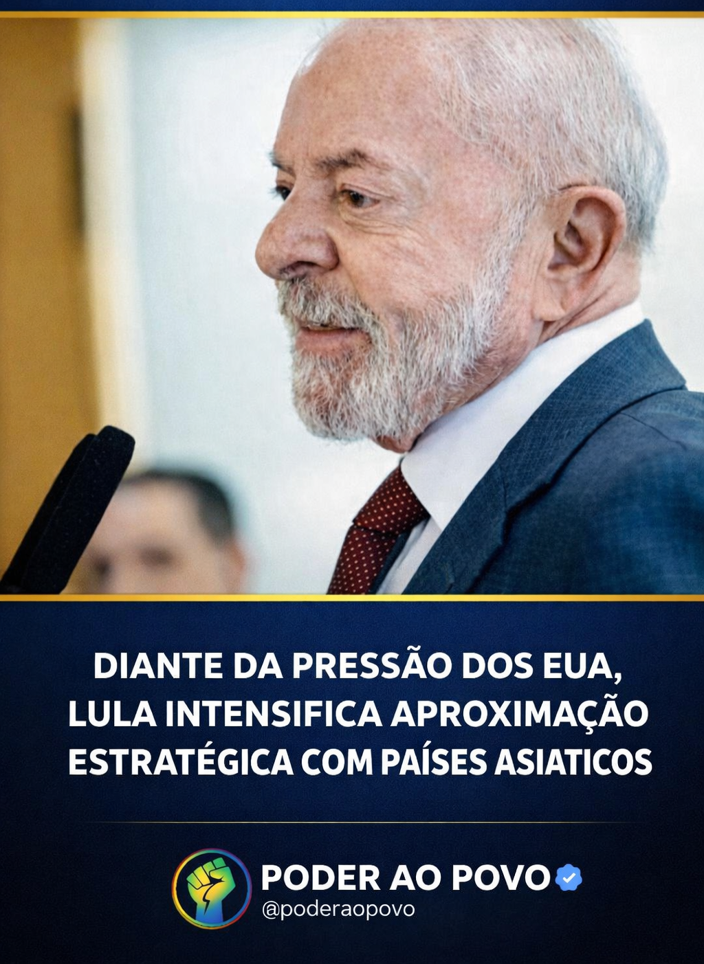 Lula reforça alianças asiáticas diante pressão eua