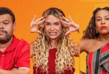 Babu Santana, Sarah Andrade e Sol Vega disputam o paredão do BBB 26