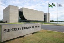 fachada superior tribunal de justiça stj.