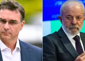 Pesquisa BTG Nexus mostra Lula com 47% e Flávio Bolsonaro com 44% em simulação de segundo turno para a eleição presidencial de 2026.